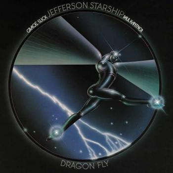 Dragon Fly Argenté en Vinyle