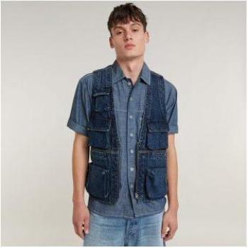 G‑Star Gilet D2883-D577 Worn In Sentry Blu Leggero S
