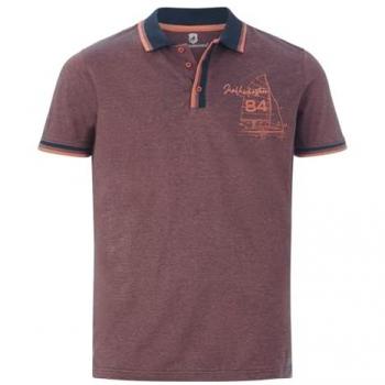 Jan Vanderstorm HERFINN Poloshirt mit großem Logo
