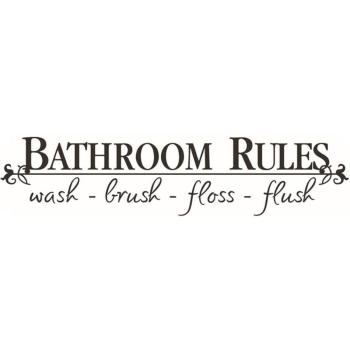 Adhesivo Permanente de Baño Estilo