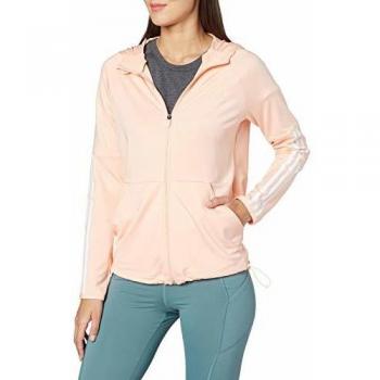 Adidas Damen Sweatjacke 3S Full Zip Hoodie Hummer