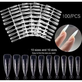 Extensiones de Dedos Gel 100 Unids