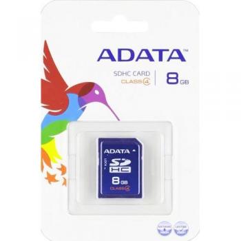 Tarjeta de Memoria ADATA SDHC 8GB Clase 4