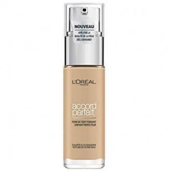 Base de Maquillaje Cremosa L'Oreal Make Up Accord Parfait 3N-creamy beige (30 ml)