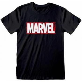 Camiseta Negra Unisex Marvel XL