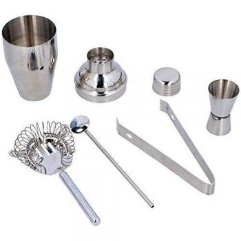 Alpina 5‑Teil‑Bar‑Set: Shaker, Stirrer, Shake‑Stir, Salz‑ und Schaumkelle