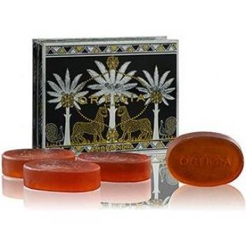 Set de Savons Glycérine Ambre Noire Ortigia 4 x 40 g