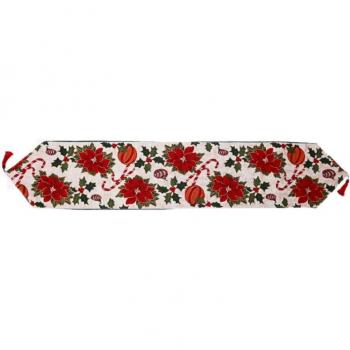 Nappe et Napperon Noël Print – Chemin de Table Élégant
