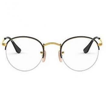 Ray-Ban RX3947V rundblick col. 2946 Herren Runden Schwarzes gold