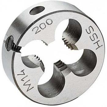 Snijplaat M12x1.75, 38.1 mm Rond
