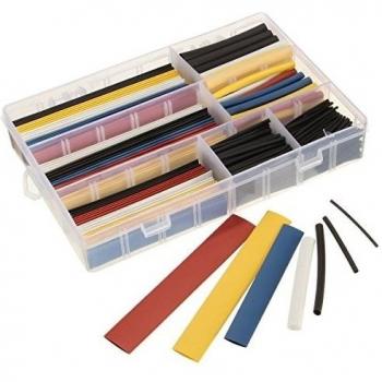 Calli 360 Pcs Poliolefina Mixta 2:1 Sin Halógenos – Termorretráctil con Envoltorio de Tubo