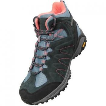 Scarponi Pelle Scamosciata Rockies Blu Donna