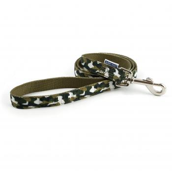 Ancol Fashion Dog Collar Matching Leads Separately Adjustable Skull Camo Nylon