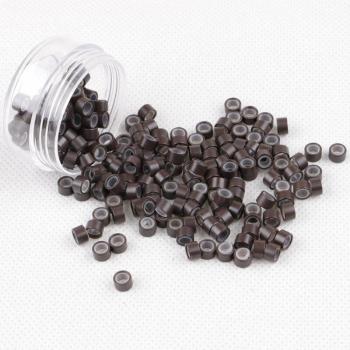 Anillos de Micro Aluminio y Silicona, 8 Colores, 1000 Unidades, 4.0x2.0x2.0mm