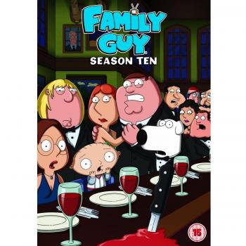 Family Guy: Season Ten DVD (2011) Seth MacFarlane cert 15 3 discs