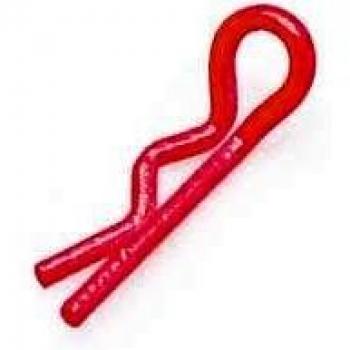 Perni spaccati Robitronic arancione brillante rosso (10 pz.)