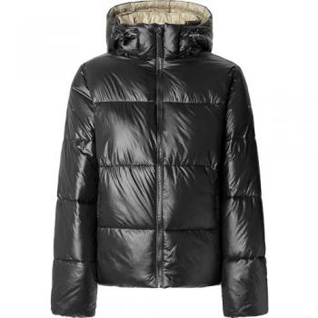 Doudoune Sussy Noir Femme avec Capuche Pepe Jeans