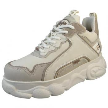 Buffalo Damen Low Sneaker CLD Chai Beige Kunstleder