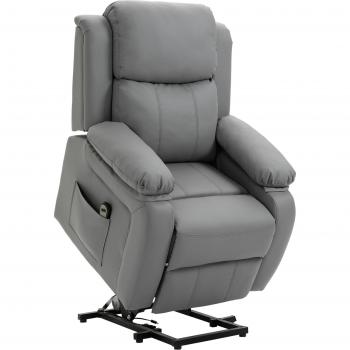 Sillón Relax Eléctrico Homcom para Personas Mayores 76x90x105 cm