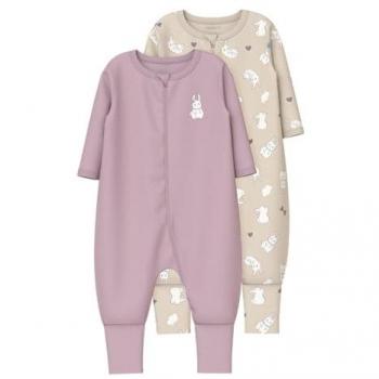 Set Pigiama Name It Estivo Coniglietto 2 Pezzi Sabbia
