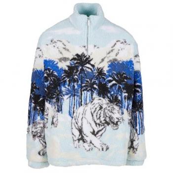 Karl Kani Sweater „Ice Tiger“ – 100 % Polyester, S