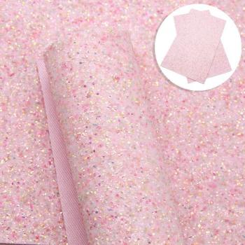 Faux Cuir Glitter – Tissu Décoratif 20×34