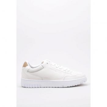 TÊNIS BRANCO TOMMY HILFIGER TH BASKET CORE LEATHER 43