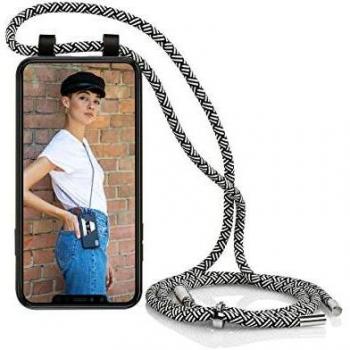 IPhone 11 Pro Max Black Hang On Case mit Umhängeband