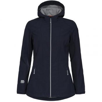 Lala Icepeak Damen-Jacke Softshell, dunkelblau, Größe 40