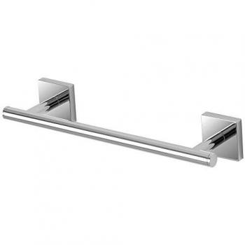 Porta Asciugamani Doppio Fissaggio Acciaio Cromato 30 cm