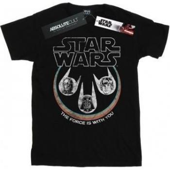 Maglietta Retro Star Wars Femminile in Cotone