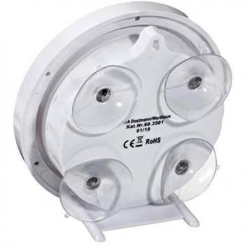 Horloge Murale TFA Dostmann 60.3501 Radiopilotée Blanc 17.5 cm x 5.5 cm