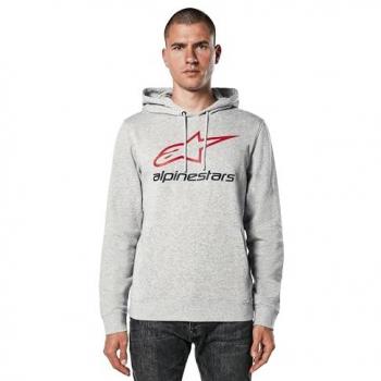 Sweat à capuche Alpinestars Always 2.0 Noir & Gris Rendu