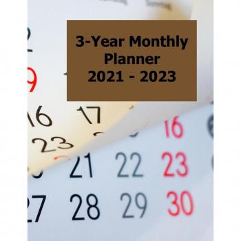 3-Year Monthly Planner 2021