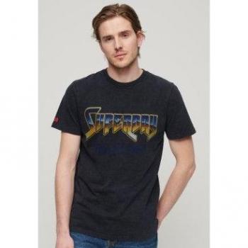 Superdry T-Shirt mit Banddesign