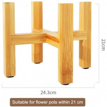Houten Plantenstandaard met Tray
