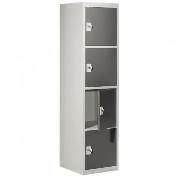 Armadio 4 scomparti con chiave