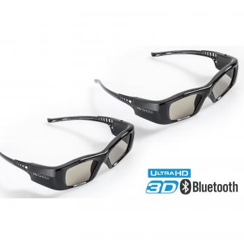 Occhiali 3D Hi‑Shock Pro Black Diamond Bluetooth/RF – 120 Hz, leggero (39 g), ricaricabile