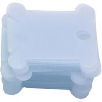 Kit rangement fil à broder – 100 supports en plastique, bobine, point de croix