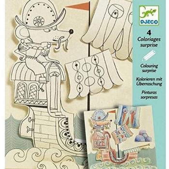 Djeco : Coloriages des Explorateurs