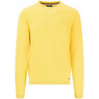 Fynch Hatton XXL Pullover Gelb für Herren