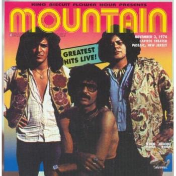 CD: Mountain – Greatest Hits Live! – King Biscuit Records – 2000 – American Rock – Used