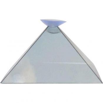 Smartphone-Compatible Holographic Pyramid Projector