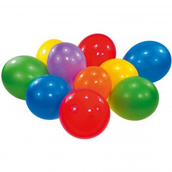 Party Discount 10‑Pack Rundlatexballons 25,4 cm – Modell 45510