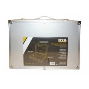 Maleta de aluminio para herramientas 450x330x150mm
