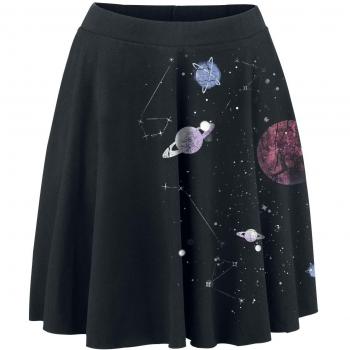 Outer Vision Black Short Skirt