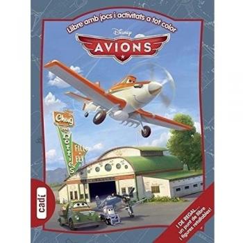 Avions. Llibre amb jocs i activitats a tot color