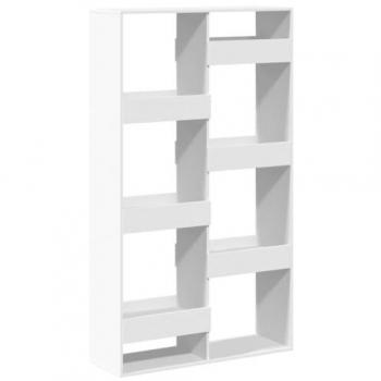 Libreria Bianca 100x33x175 cm in Legno Multistrato