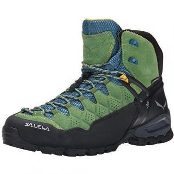Salewa MS ALP Trainer MID GTX, Botas de senderismo para Hombre, Verde