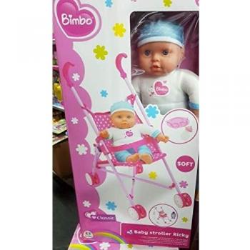 Passeggino Azzurro per Bambola Ricky